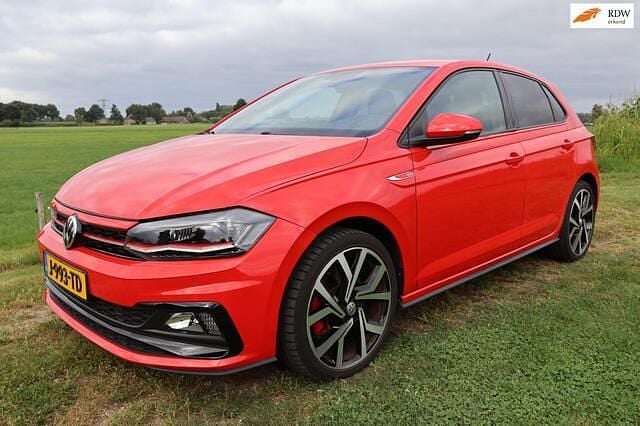Rood Gebruikt 2019 VW Polo GTI Hatchback | € 21.999 (Goede deal) - Afbeelding 1/4