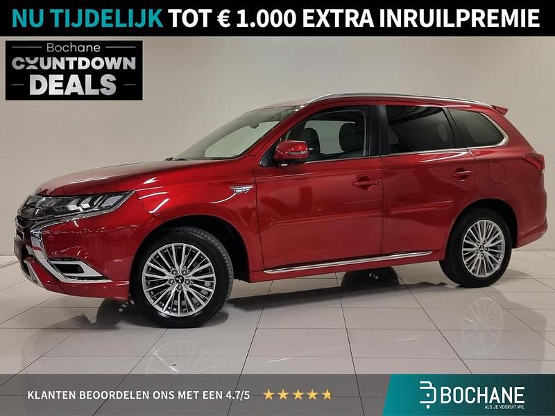 Rood Gebruikt 2019 Mitsubishi Outlander P-HEV Intense+ SUV | € 25.295 (Eerlijke prijs) - Afbeelding 1/4