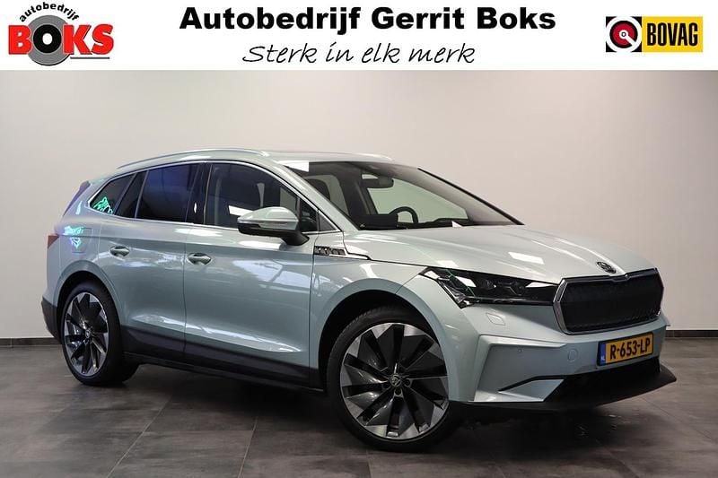 Grijs, metallic lak Gebruikt 2021 Skoda Enyaq iV First Edition SUV | € 43.949 (Eerlijke prijs) - Afbeelding 1/3