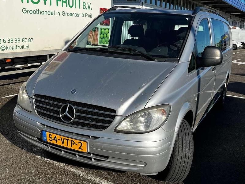 Zilver Occasion 2008 Mercedes Vito Van | € 3.500 (Goede deal) - Afbeelding 1/3