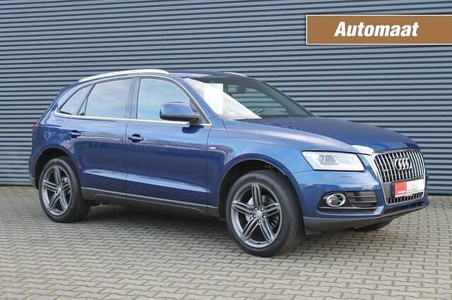Blauw Occasion 2014 Audi Q5 S-Line SUV | € 18.450 (Eerlijke prijs) - Afbeelding 1/4