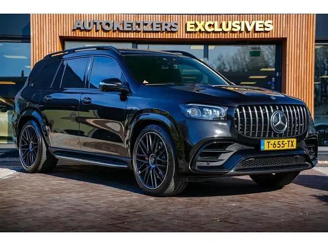 Zwart Gebruikt 2021 Mercedes GLS63 AMG Premium Plus SUV | € 139.900 - Afbeelding 1/4
