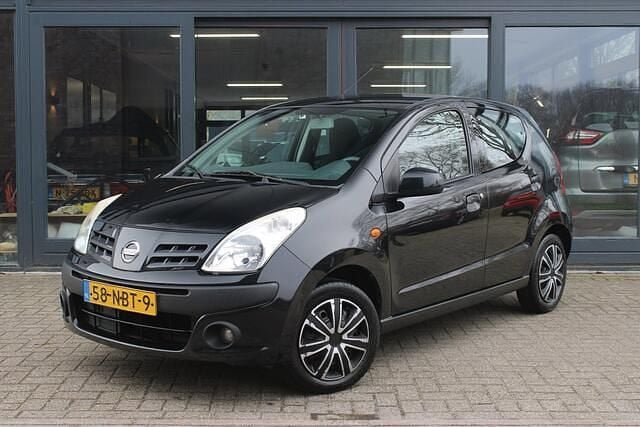 Occasion Nissan Pixo Acenta 68 PK (50 kW) 2010 Zwart Hatchback