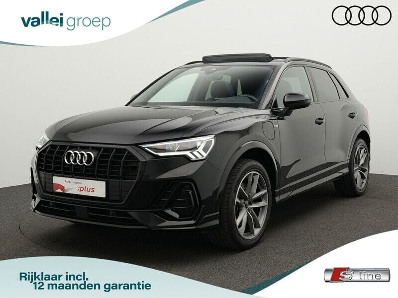 Zwart Gebruikt 2022 Audi Q3 S-Line SUV | € 41.800 (Iets duurder) - Afbeelding 1/4