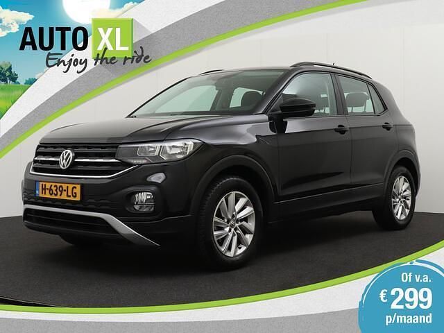 Zwart, metallic lak Gebruikt 2020 VW T-Cross Business SUV | € 19.940 (Iets duurder) - Afbeelding 1/4