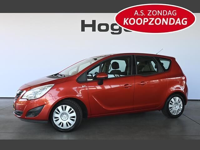 Rood Gebruikt 2013 Opel Meriva Business MPV | € 5.940 (Eerlijke prijs) - Afbeelding 1/4