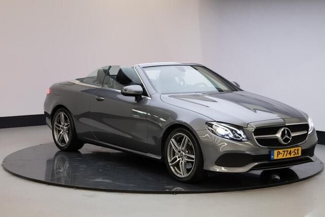 Grijs Gebruikt 2018 Mercedes E200 Avantgarde Cabriolet | € 35.950 (Eerlijke prijs) - Afbeelding 1/4