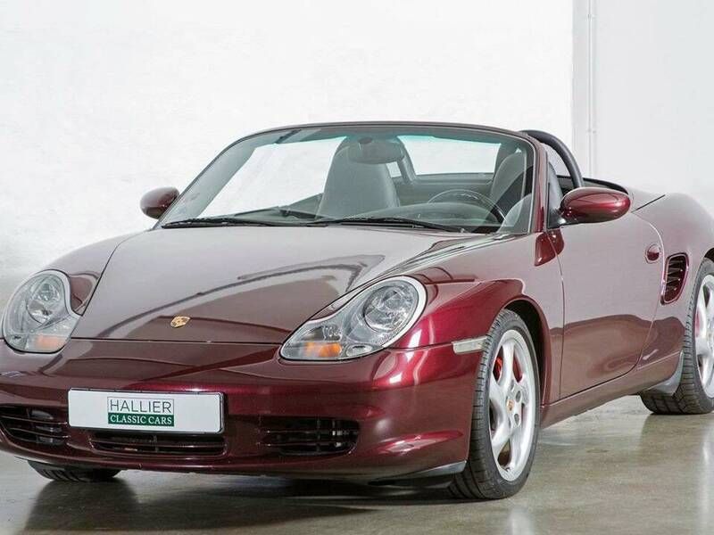 Roodcarmonarot metallic Gebruikt 2003 Porsche Boxster S Cabriolet | € 26.500 - Afbeelding 1/4