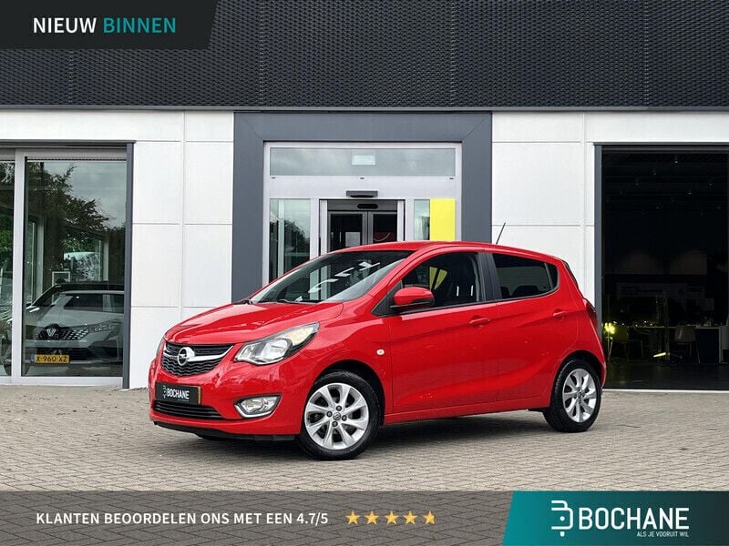 Rood Gebruikt 2015 Opel Karl Cosmo Hatchback | € 7.745 (Eerlijke prijs) - Afbeelding 1/4
