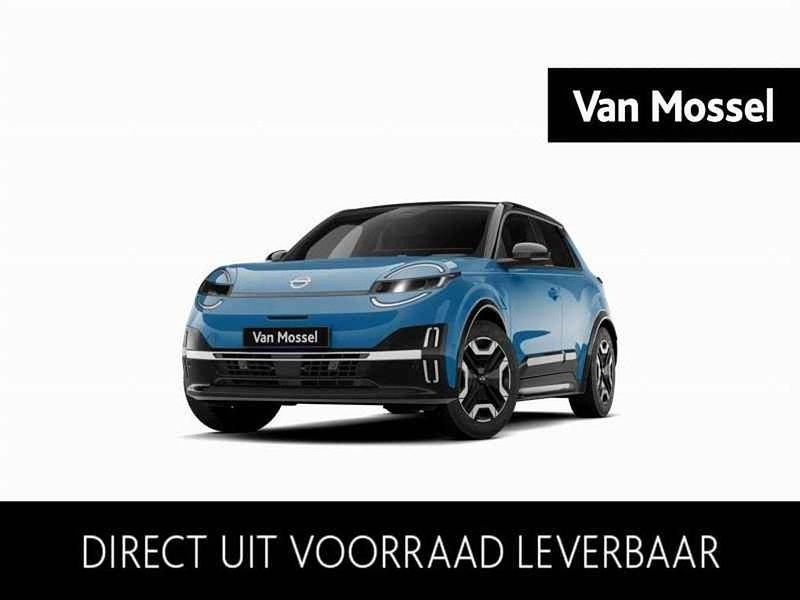 Authentic blue (blauw metallic) Nieuw 2026 Nissan Micra Evolve | € 35.410 (Eerlijke prijs) - Afbeelding 1/4