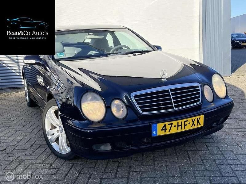 Blauw Occasion 2001 Mercedes CLK320 Elegance Coupé | € 1.950 (Super prijs) - Afbeelding 1/4