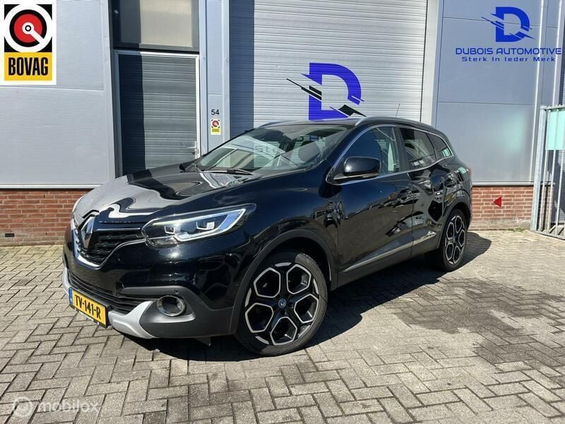 Zwart Gebruikt 2018 Renault Kadjar Bose Edition SUV | € 14.940 (Eerlijke prijs) - Afbeelding 1/4