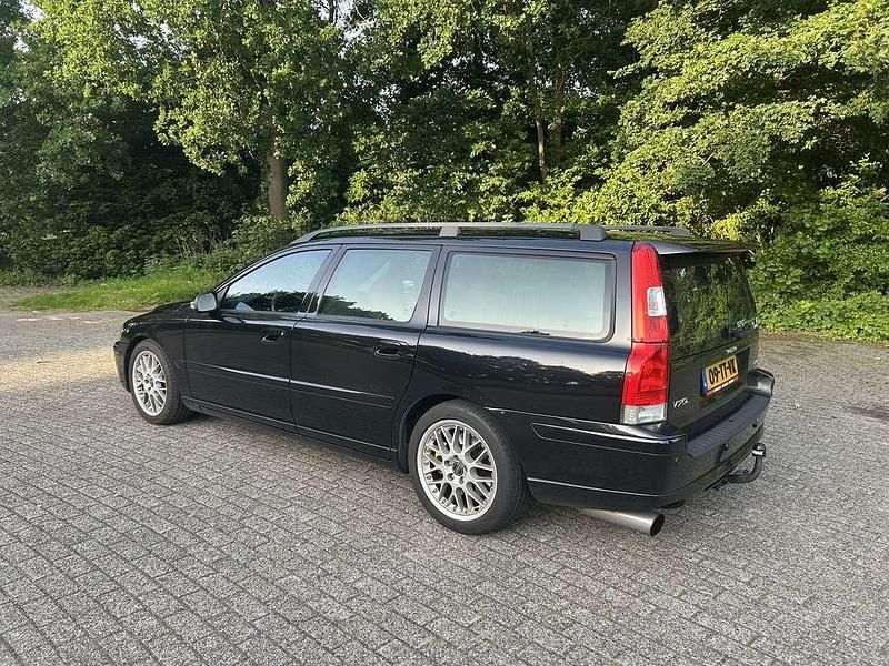 Zwart Gebruikt 2007 Volvo V70 Inscription Stationwagen | € 6.700 - Afbeelding 1/4