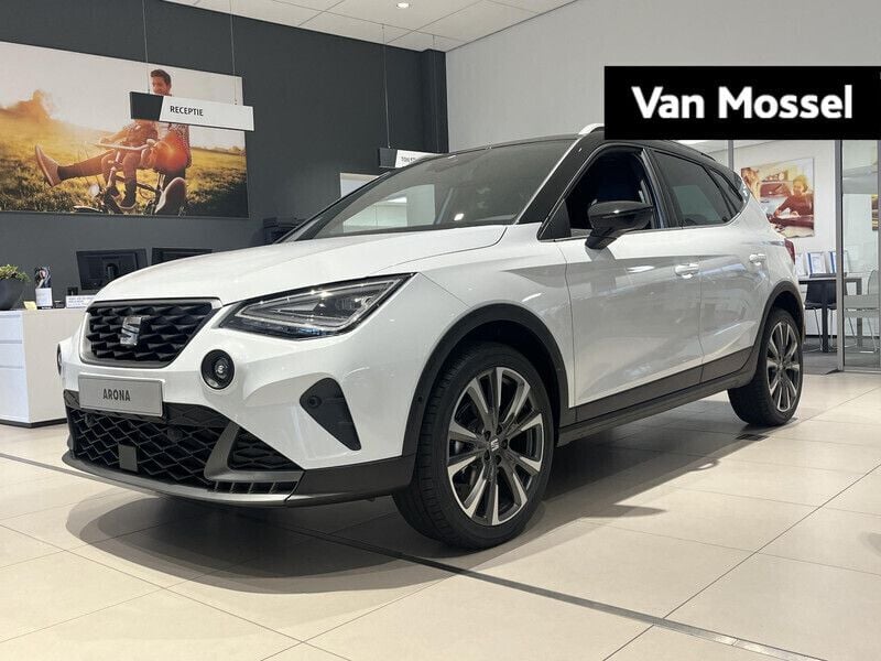 Wit Nieuw 2024 Seat Arona FR SUV | € 28.945 (Eerlijke prijs) - Afbeelding 1/4