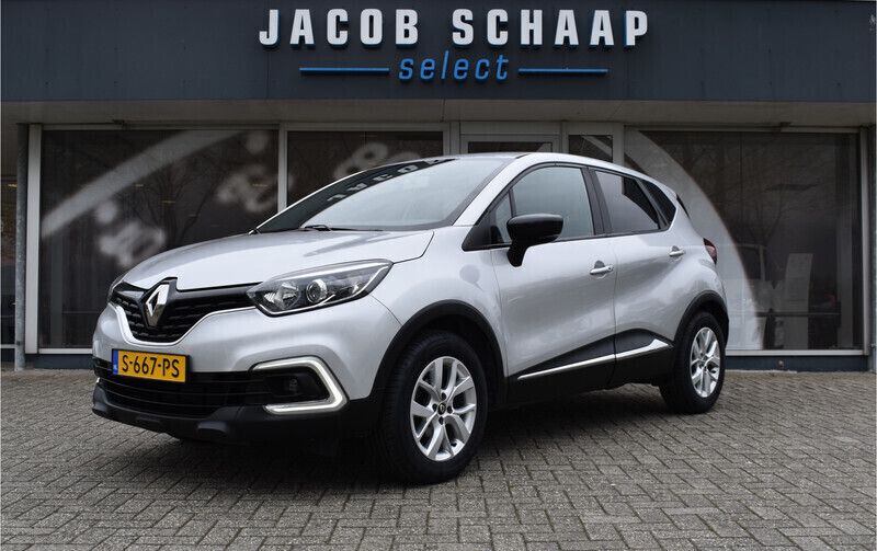 Grijs Gebruikt 2019 Renault Captur LIMITED SUV | € 12.500 (Eerlijke prijs) - Afbeelding 1/4