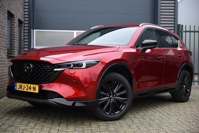 Rood Gebruikt 2024 Mazda CX-5 Homura-Line SUV | € 36.990 (Goede deal) - Afbeelding 1/4