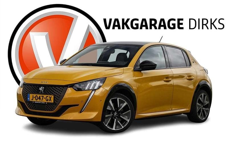 Geel Gebruikt 2020 Peugeot e-208 GTi Hatchback | € 13.440 (Eerlijke prijs) - Afbeelding 1/4