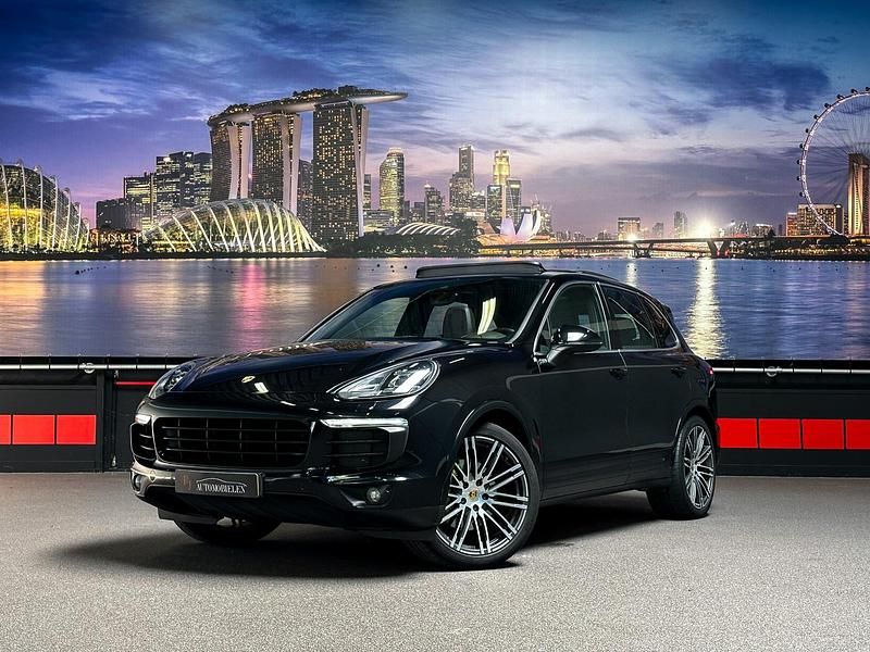 Zwart Gebruikt 2015 Porsche Cayenne SUV | € 27.950 (Super prijs) - Afbeelding 1/4