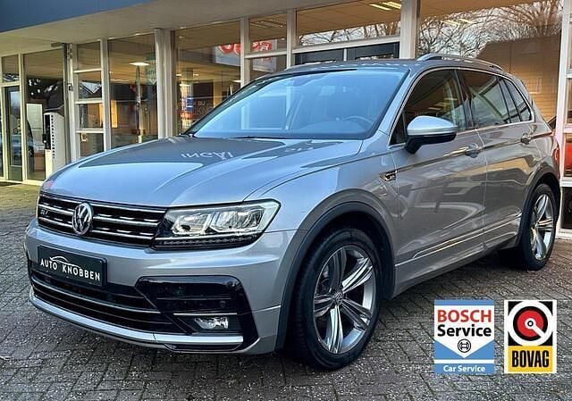 Grijs Gebruikt 2019 VW Tiguan R-line SUV | € 26.800 (Eerlijke prijs) - Afbeelding 1/4