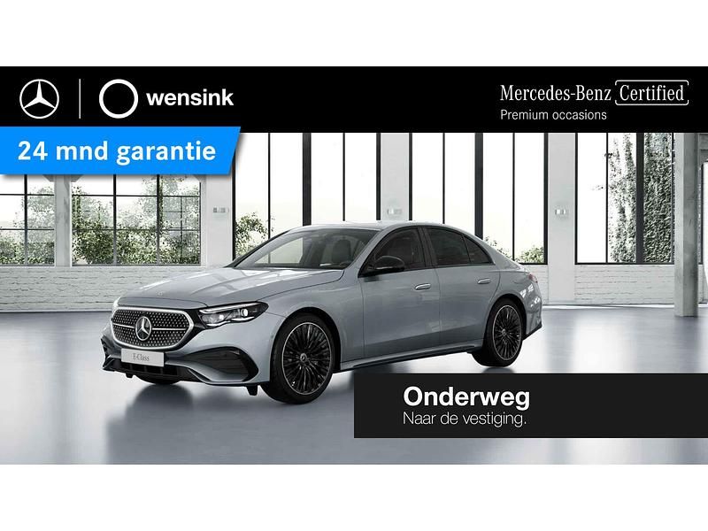 Zilver Gebruikt 2024 Mercedes E300 AMG line Sedan | € 62.850 (Duur) - Afbeelding 1/4
