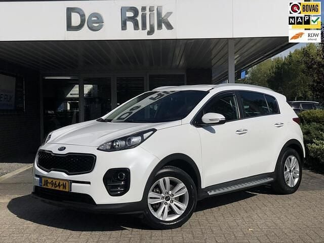 Wit Gebruikt 2016 Kia Sportage First Edition SUV | € 14.250 (Goede deal) - Afbeelding 1/4