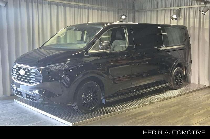 Zwart Nieuw 2025 Ford Transit Custom Platinum Van | € 54.852 (Duur) - Afbeelding 1/4