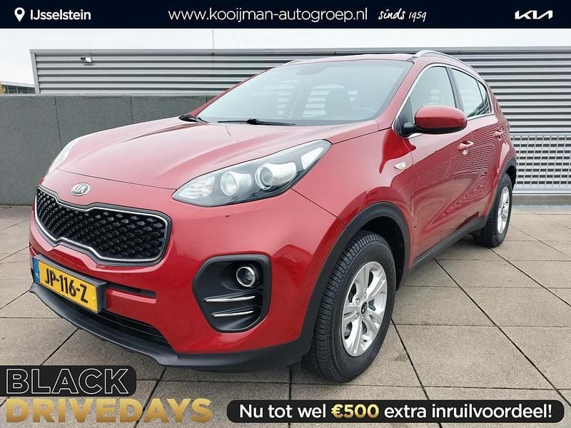 Rood Gebruikt 2016 Kia Sportage Comfort SUV | € 14.794 (Eerlijke prijs) - Afbeelding 1/4