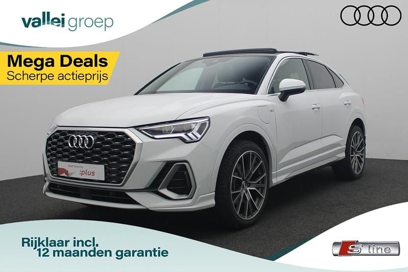 Wit Gebruikt 2023 Audi Q3 Sportback S-Line SUV | € 45.400 (Eerlijke prijs) - Afbeelding 1/4