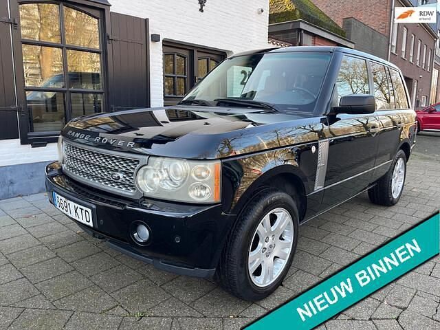 Zwart (metallic) Gebruikt 2007 Land Rover Range Rover Vogue SUV | € 13.950 - Afbeelding 1/4