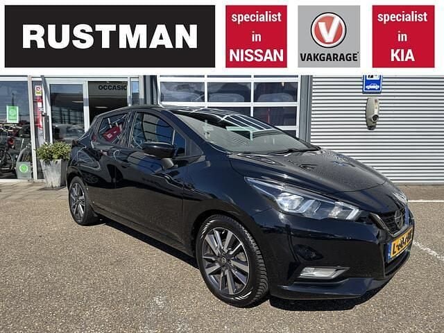 Zwart Gebruikt 2020 Nissan Micra N-Connecta Hatchback | € 15.750 (Eerlijke prijs) - Afbeelding 1/4