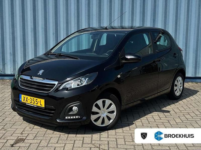 Zwart, metallic lak Gebruikt 2019 Peugeot 108 Active Hatchback | € 8.350 (Eerlijke prijs) - Afbeelding 1/4