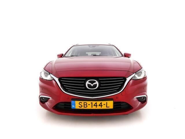 Occasion Mazda 6 Luxury 150 PK (110 kW) 2018 Rood metallic Stationwagen