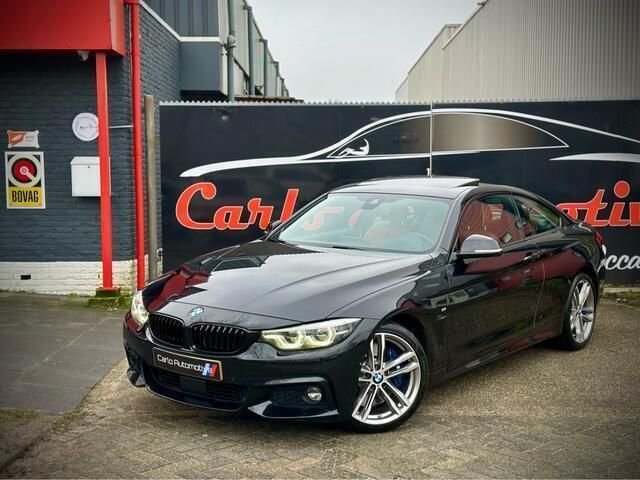 Zwart / black sapphire metallic (475) Gebruikt 2018 BMW 430 M Sport Coupé | € 29.950 (Iets duurder) - Afbeelding 1/4