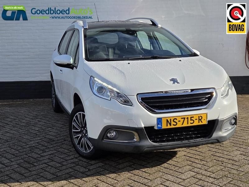 Wit Occasion 2017 Peugeot 2008 Allure SUV | € 5.950 (Super prijs) - Afbeelding 1/3