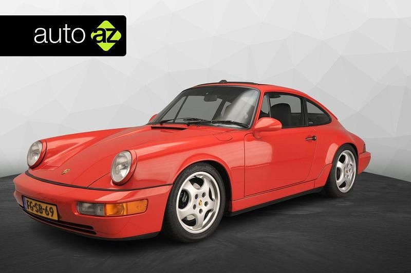 Rood Gebruikt 1989 Porsche 911 Carrera 4 Coupé | € 109.900 - Afbeelding 1/4