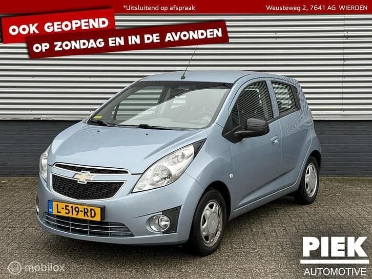 Blauw Occasion 2012 Chevrolet Spark LS Hatchback | € 2.999 (Eerlijke prijs) - Afbeelding 1/3
