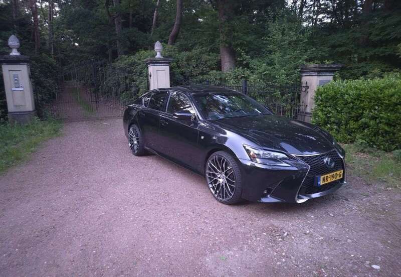 Zwart Gebruikt 2017 Lexus GS450H Sport Line Sedan | € 31.500 - Afbeelding 1/4