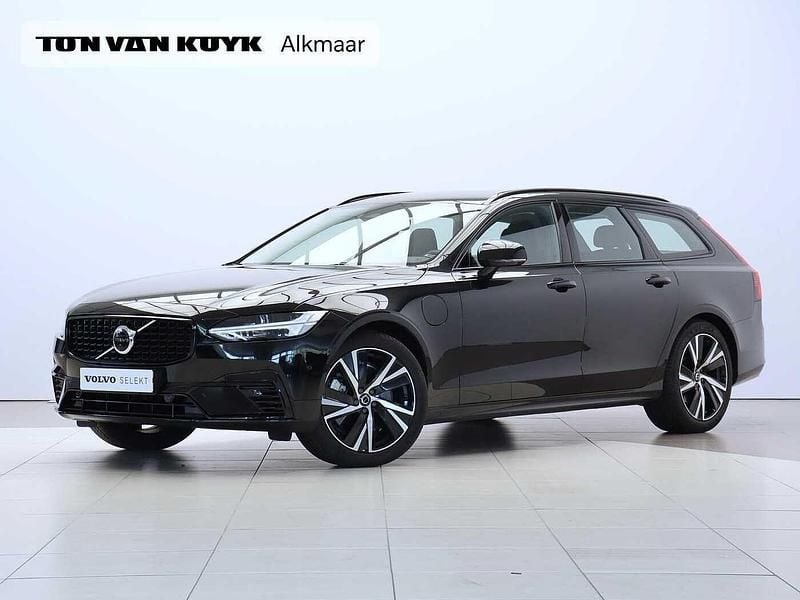 Zwart Gebruikt 2020 Volvo V90 Plus Stationwagen | € 46.950 - Afbeelding 1/4