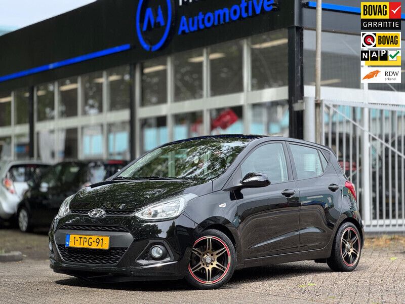 Zwart Gebruikt 2014 Hyundai i10 GO! Hatchback | € 6.500 (Duur) - Afbeelding 1/4