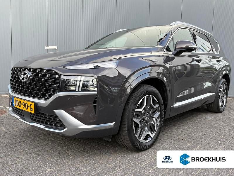 Grijs Gebruikt 2022 Hyundai Santa Fe Premium SUV | € 42.095 (Iets duurder) - Afbeelding 1/4