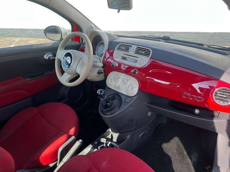 Rood Gebruikt 2011 Fiat 500 Pop Hatchback | € 1.700 (Super prijs) - Afbeelding 1/4