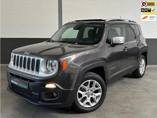 Grijs Gebruikt 2016 Jeep Renegade Limited SUV | € 17.250 (Eerlijke prijs) - Afbeelding 1/4