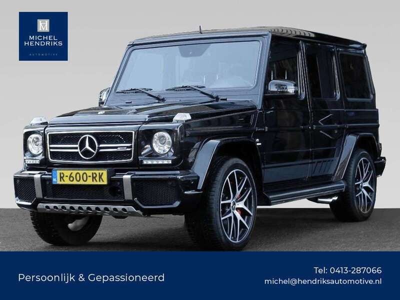 Zwart, metallic lak Gebruikt 2018 Mercedes G63 AMG AMG SUV | € 112.750 - Afbeelding 1/4