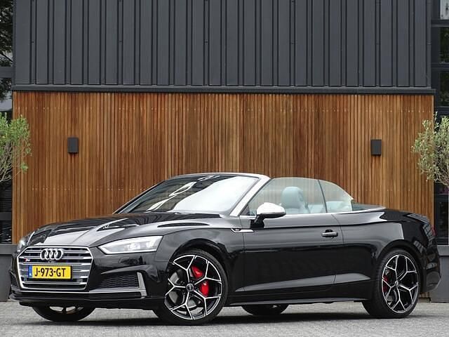 Zwart, metallic lak Gebruikt 2017 Audi A5 Cabriolet Premium Cabriolet | € 42.995 (Eerlijke prijs) - Afbeelding 1/4