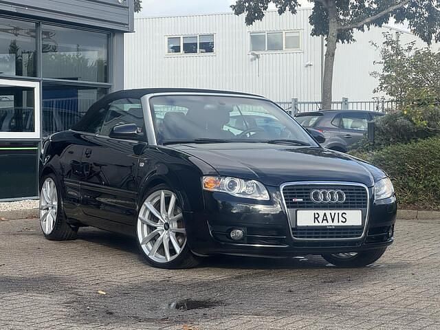 Occasion Audi A4 Cabriolet S-Line 200 PK (147 kW) 2007 Zwart Cabriolet