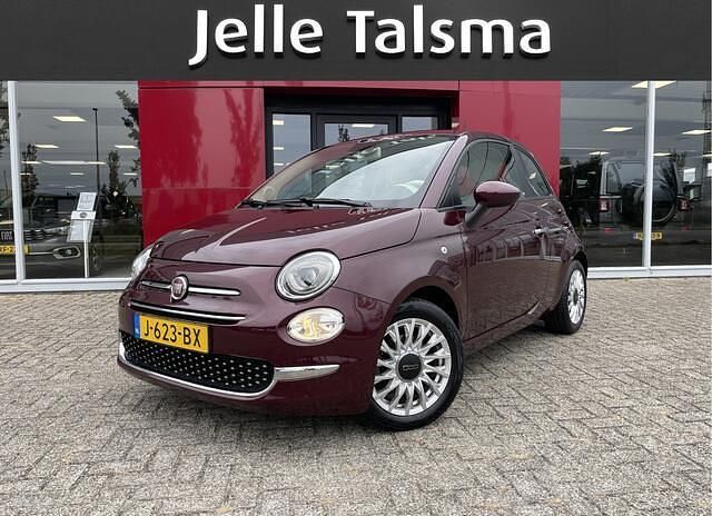 Rood Gebruikt 2020 Fiat 500 Lounge Hatchback | € 10.945 (Eerlijke prijs) - Afbeelding 1/4