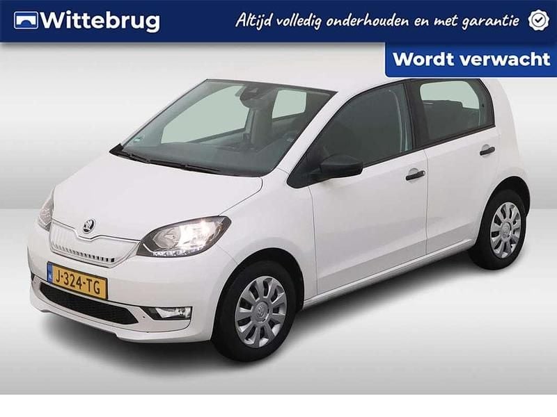 Wit Gebruikt 2020 Skoda Citigo-e IV Ambition Hatchback | € 10.750 (Eerlijke prijs) - Afbeelding 1/2