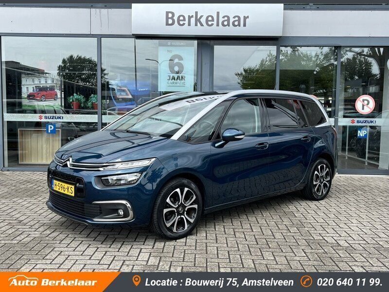 Blauw Gebruikt 2020 Citroën C4 SpaceTourer PureTech MPV | € 20.945 (Eerlijke prijs) - Afbeelding 1/4