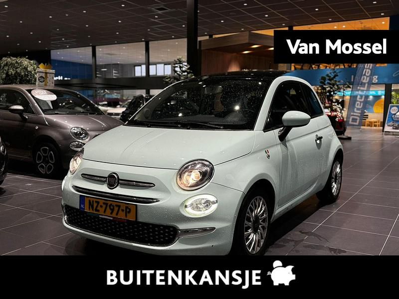 Groen Occasion 2017 Fiat 500 Lounge Hatchback | € 8.900 (Eerlijke prijs) - Afbeelding 1/4