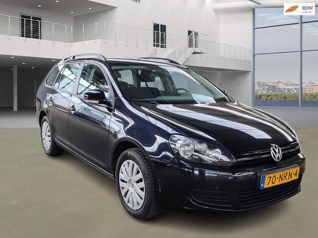 Zwart Gebruikt 2010 VW Golf VI Stationwagen | € 2.600 (Goede deal) - Afbeelding 1/4